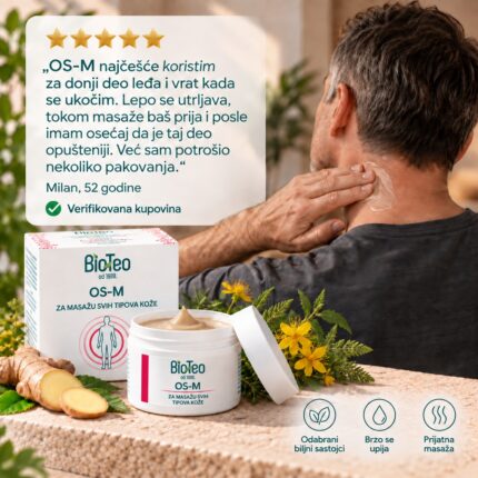 OS-m – za masažu i negu svih tipova kože – 50ml