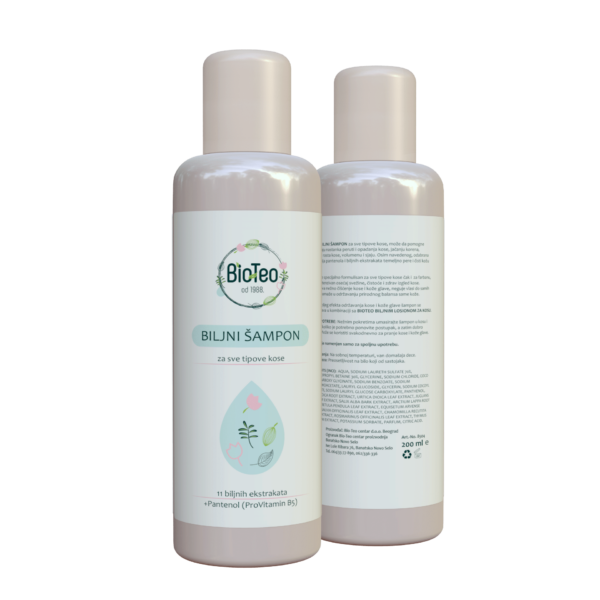 Bio-Teo Biljni šampon za sve tipove kose 200ml